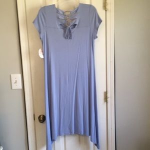 Harlow & Rose capsleeve asymmetrical dress